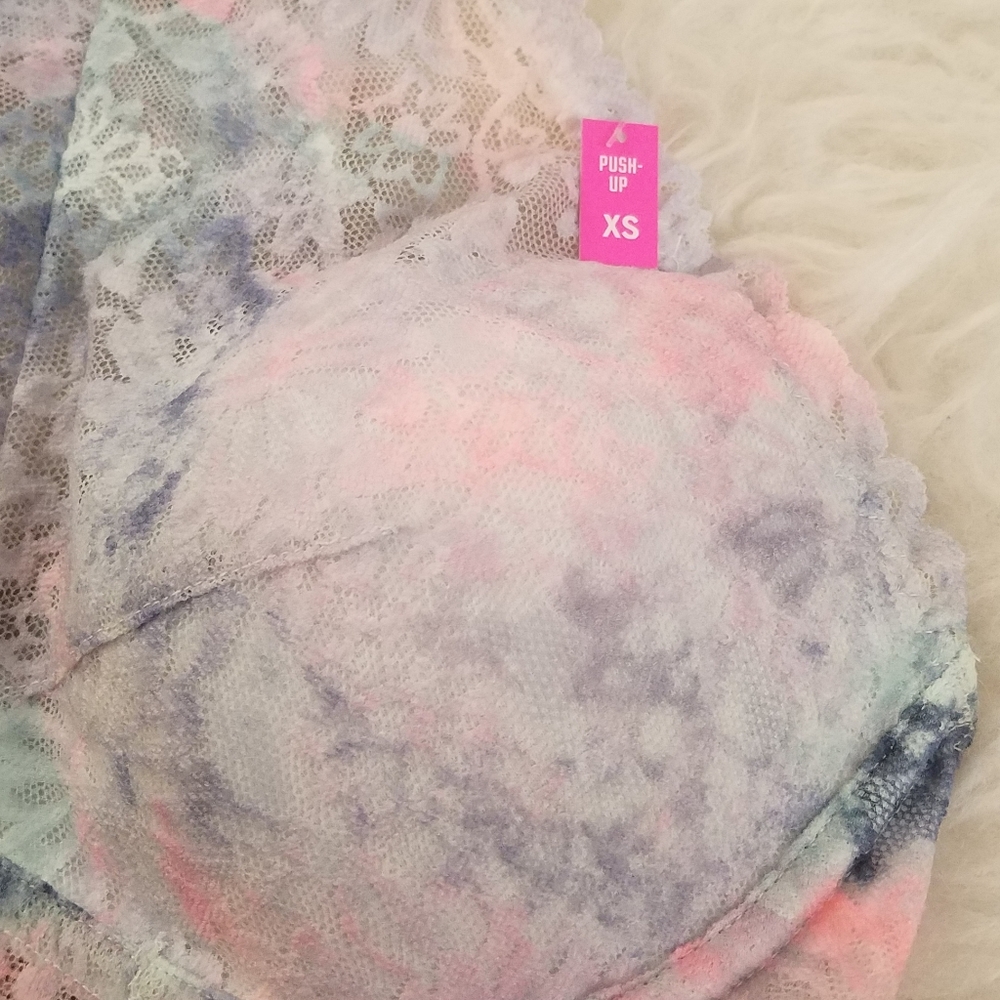 VS PINK FLORAL PASTEL HIGH NECK PUSH UP BR… - Picture 9 of 16